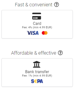 Phantom Market Caps Partners With Coinify To Make Buying Bitcoin Even Easier - Coinify 3 payment method 252x300